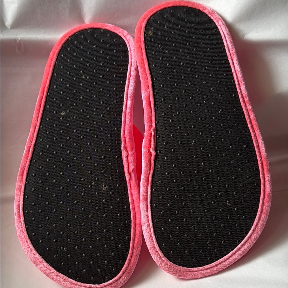 PINK Victoria's Secret Pink Slippers. Worn Once. Vintage & HTF. Medium - Picture 5 of 10